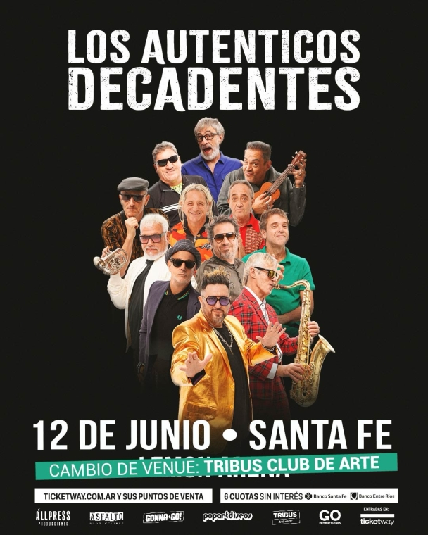 Los Aut&eacute;nticos Decadentes