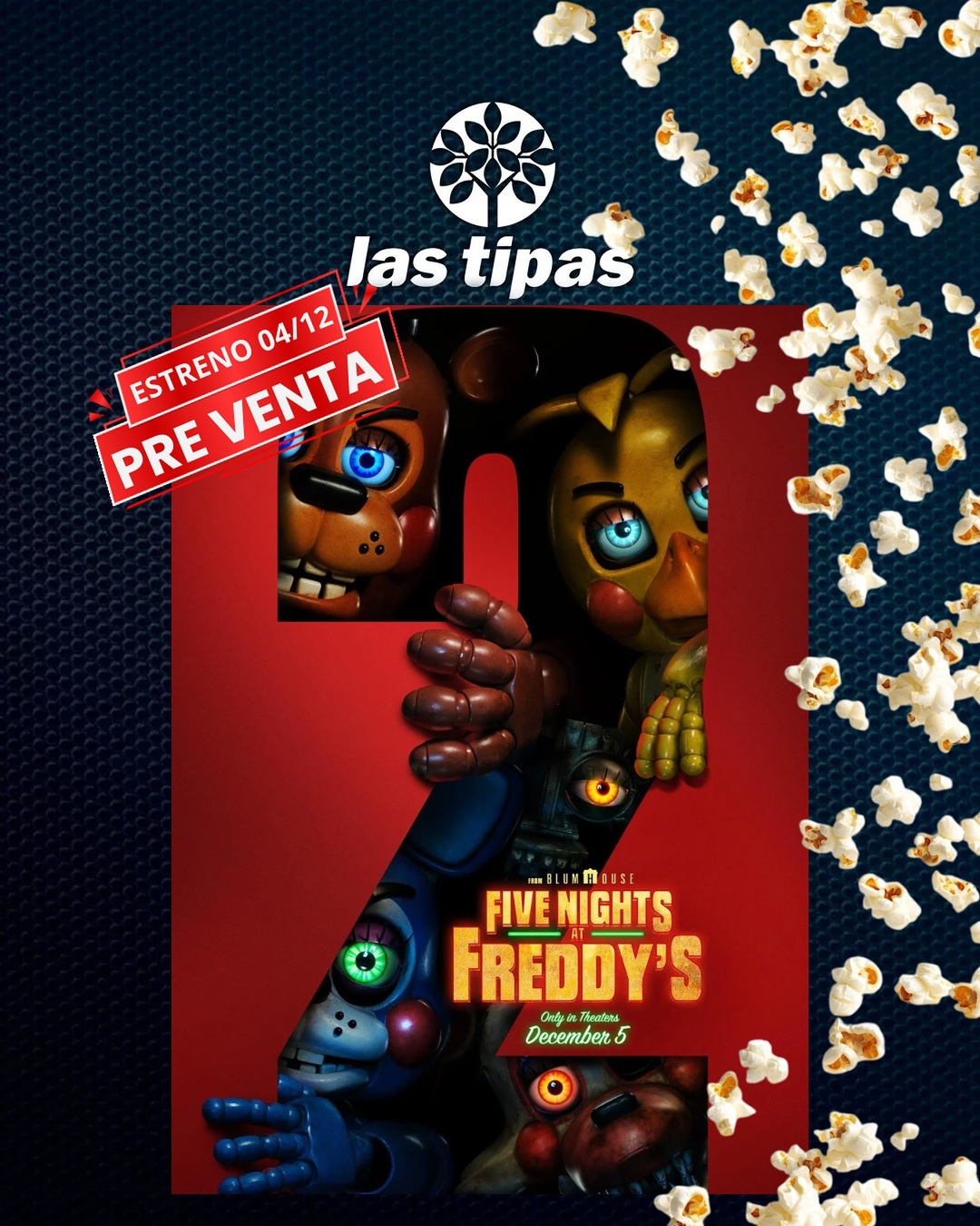 Cartelera Las Tipas Cinema