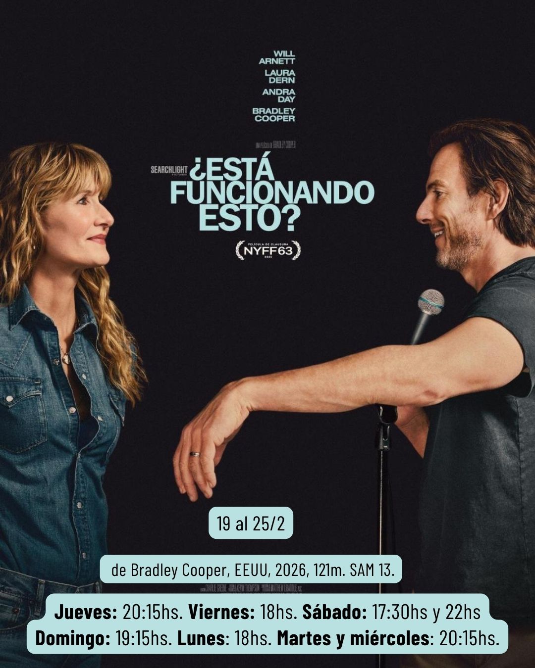Cartelera Cine América