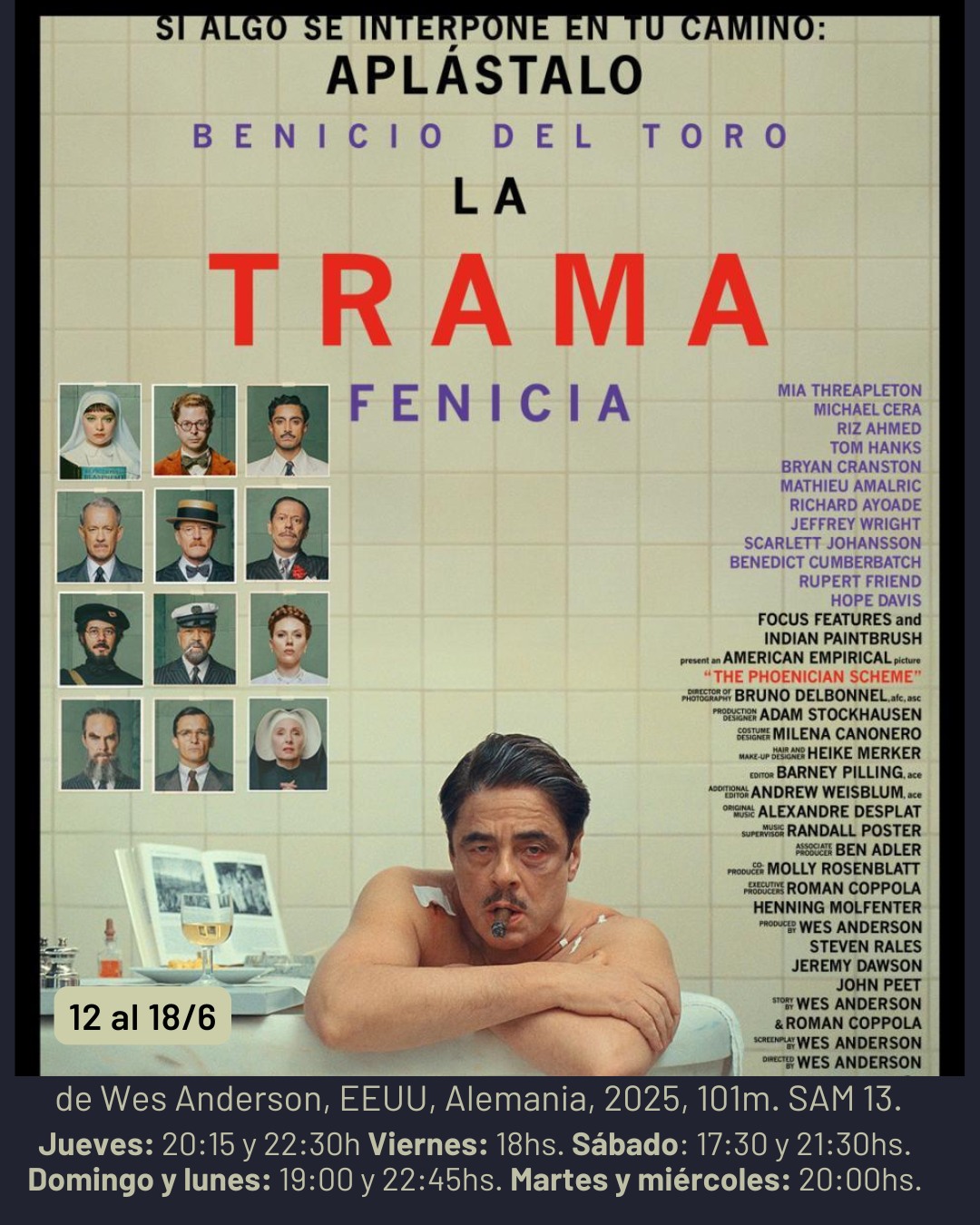 Cartelera Cine América