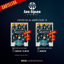 Cartelera Las Tipas Cinema