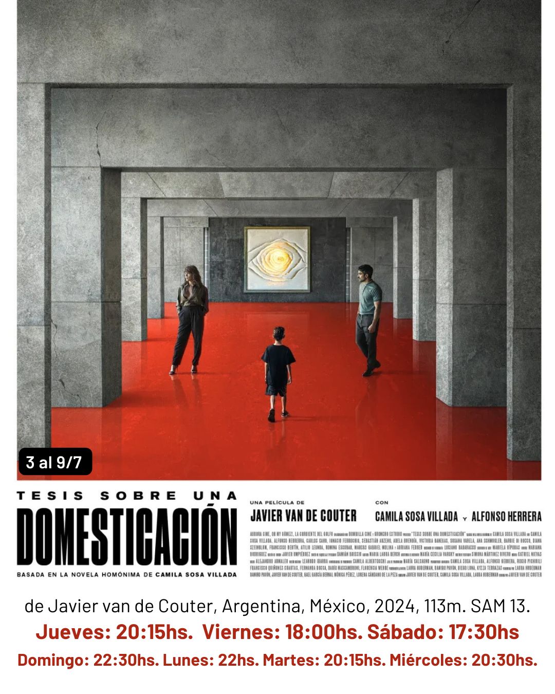 Cartelera Cine América