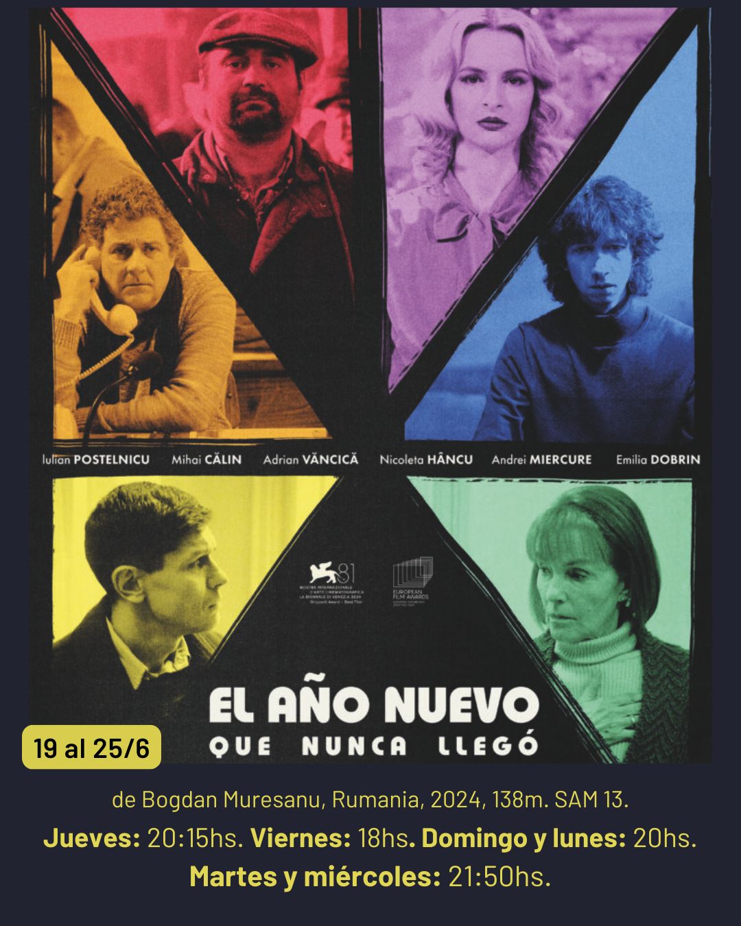 Cartelera Cine América