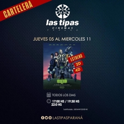 Cartelera Las Tipas Cinema