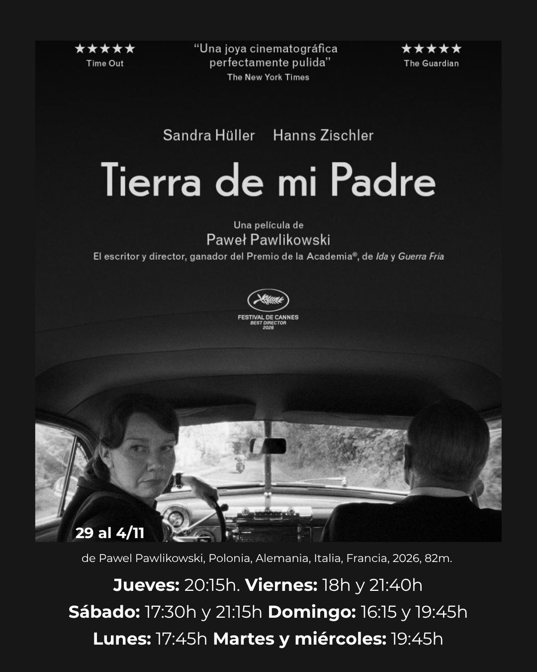 Cartelera Cine América