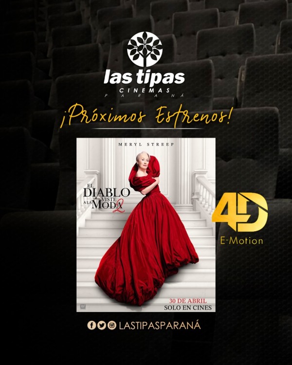 Cartelera Las Tipas Cinema