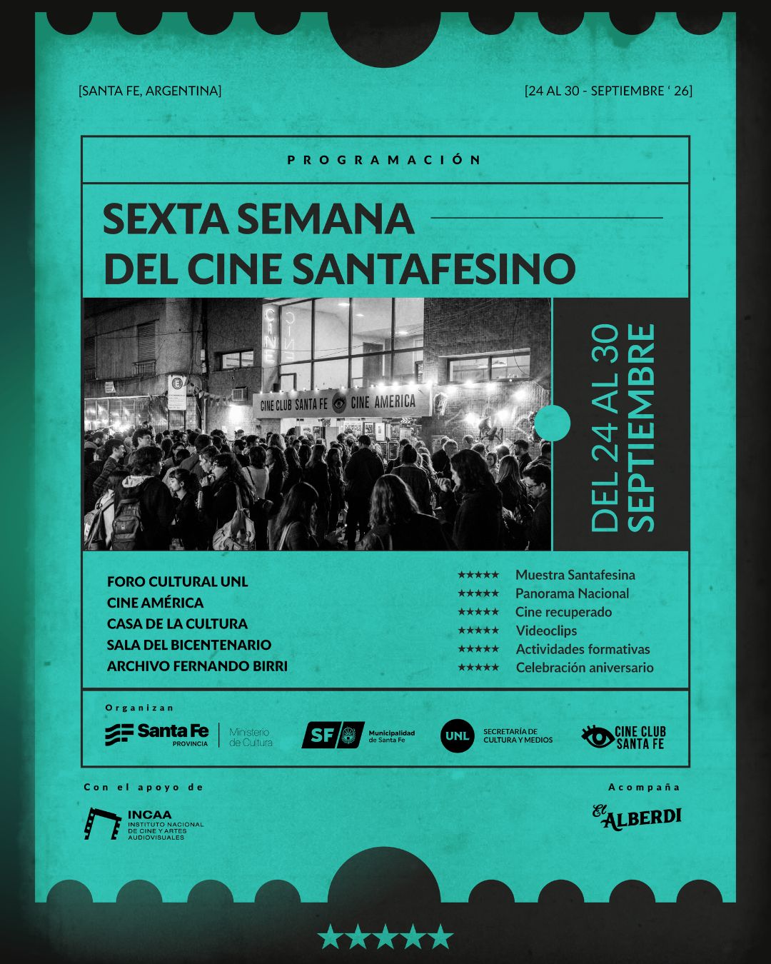 Cartelera Cine América