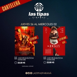 Cartelera Las Tipas Cinema