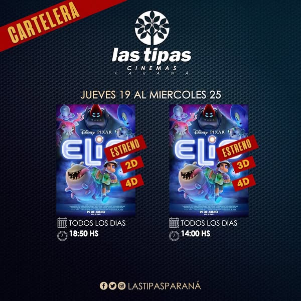 Cartelera Las Tipas Cinema