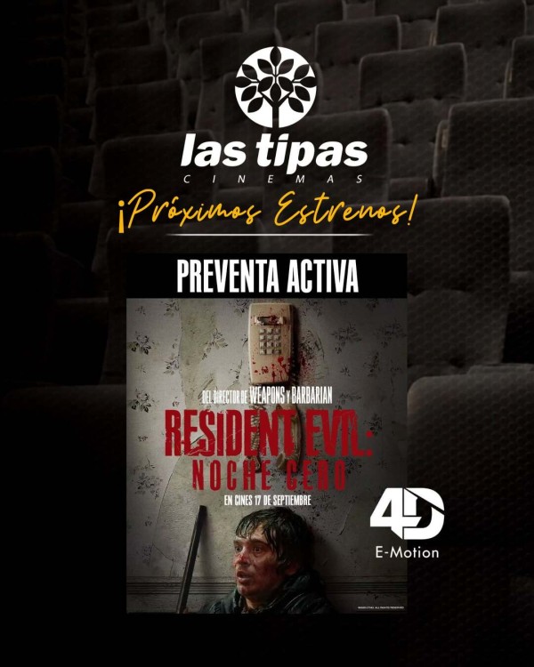 Cartelera Las Tipas Cinema