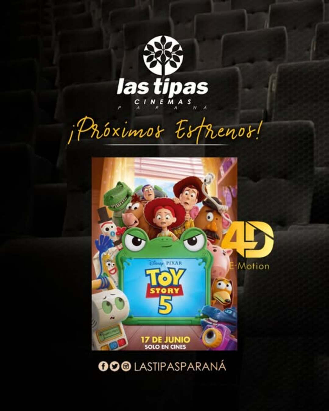 Cartelera Las Tipas Cinema
