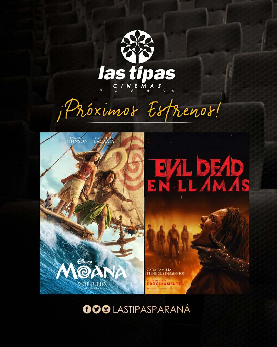 Cartelera Las Tipas Cinema