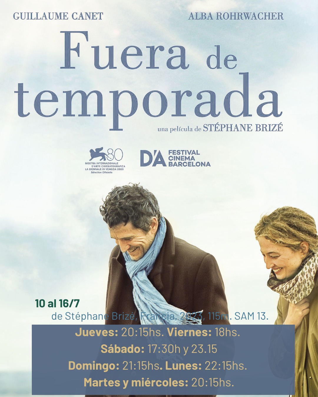 Cartelera Cine América