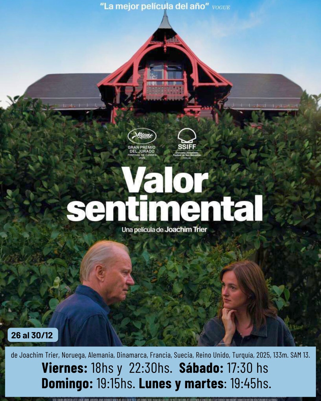 Cartelera Cine América