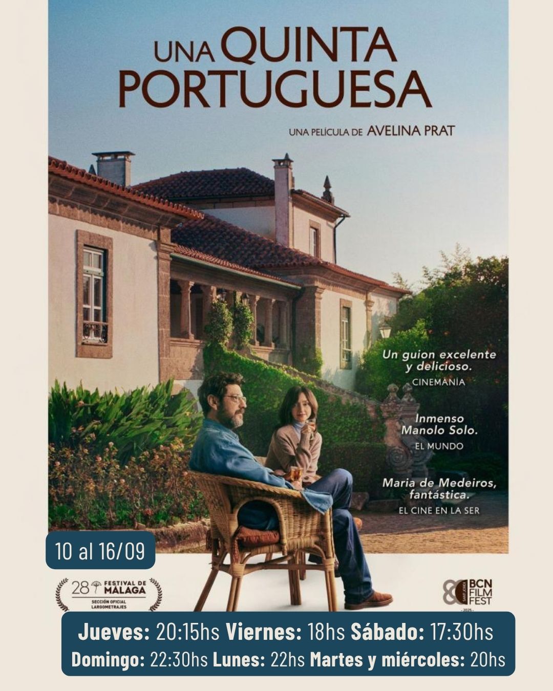Cartelera Cine América