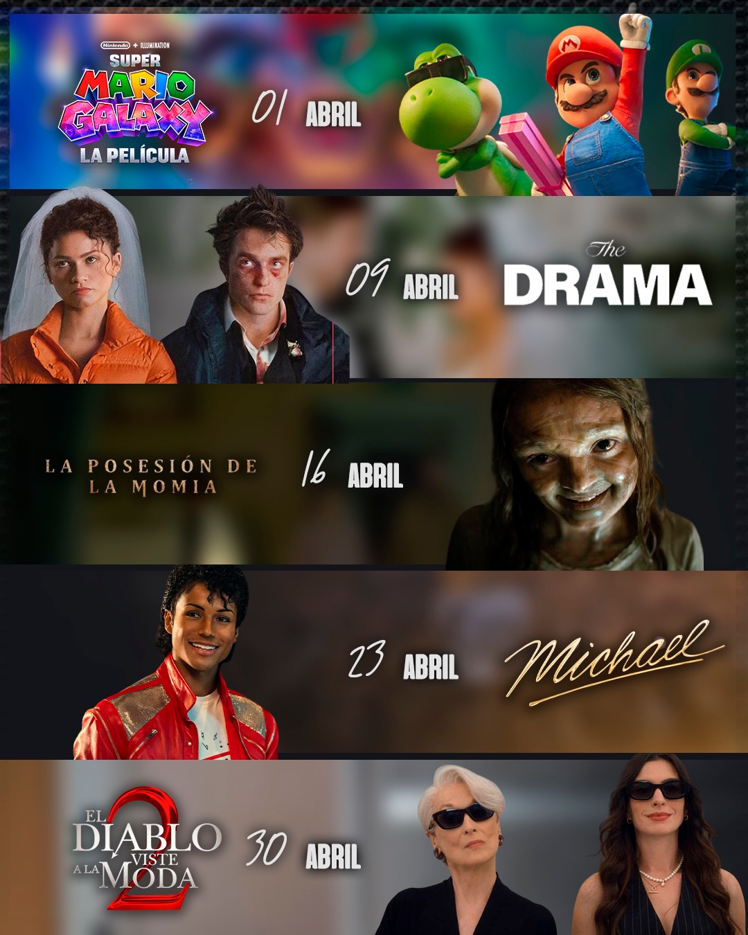 Cartelera Las Tipas Cinema